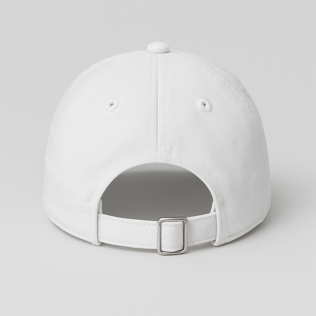 Classic White Unisex Logo Hat