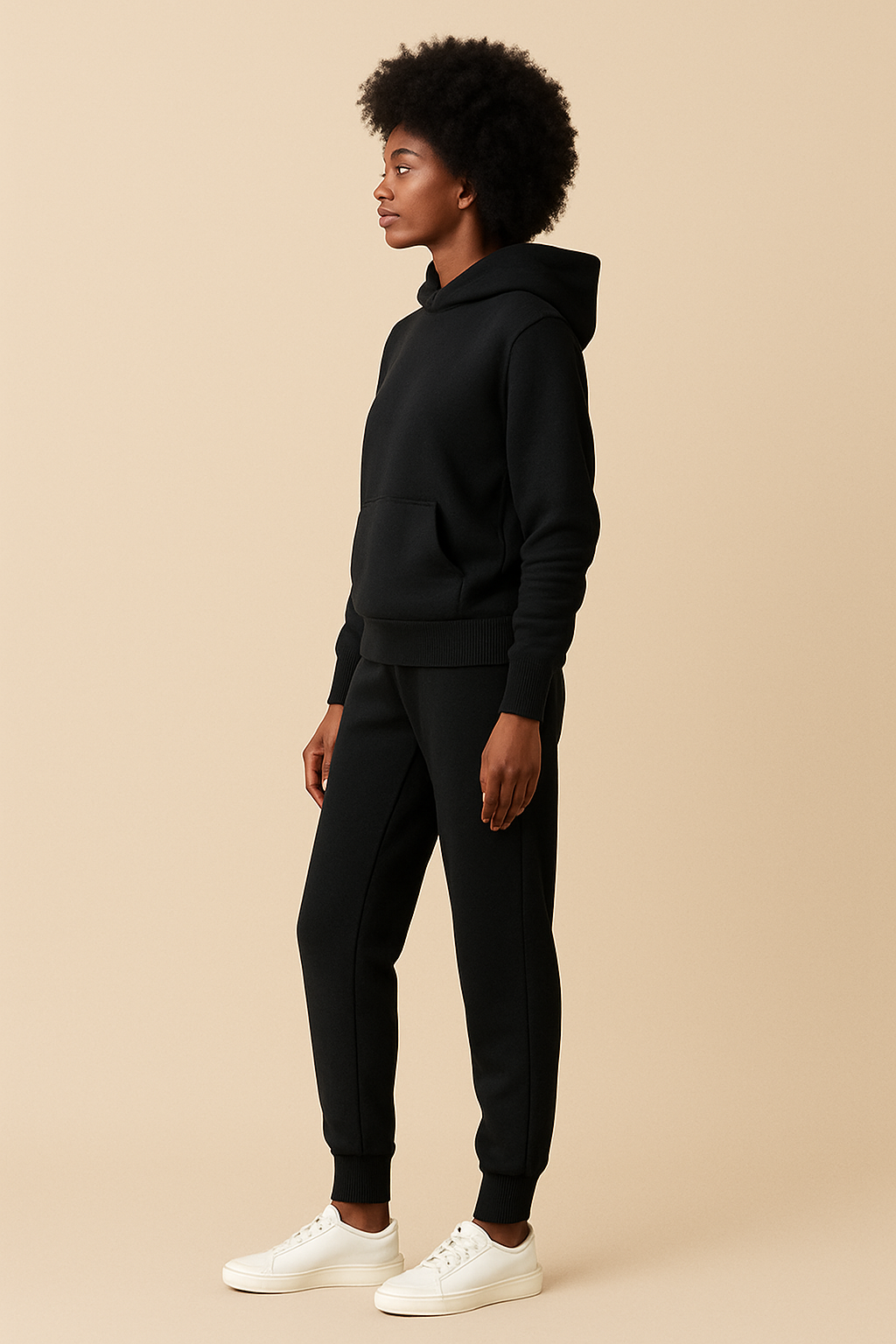 Classic Black Unisex Sweatpants