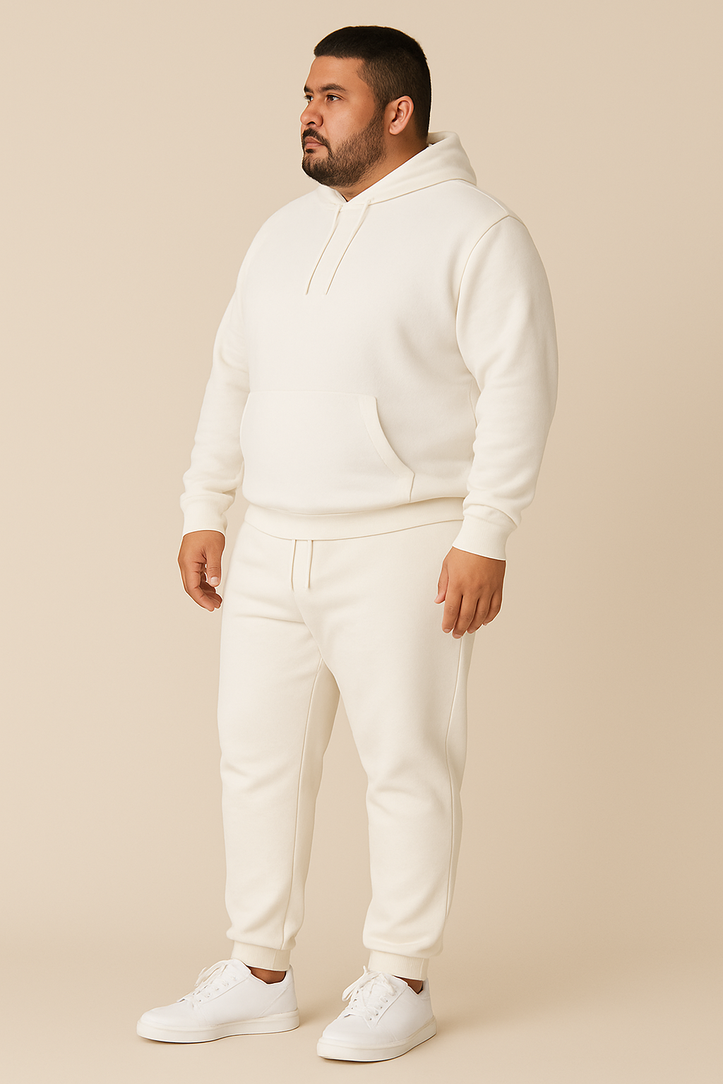 Classic White Unisex Sweatpants